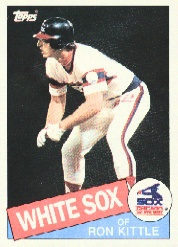 1985 Topps Baseball Cards      105     Ron Kittle